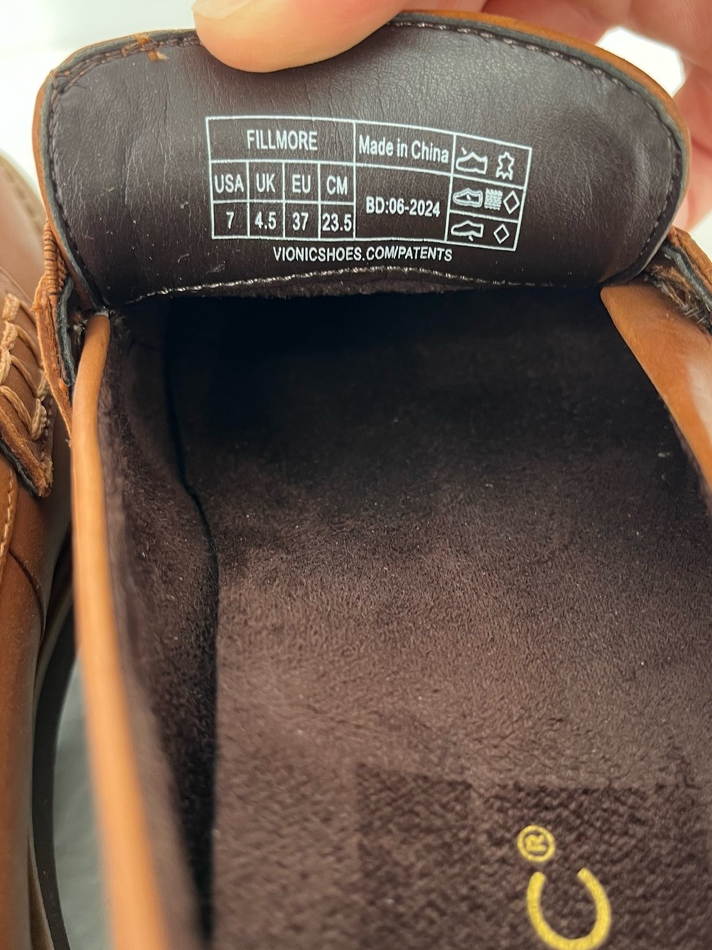 Vionic Francisco Fillmore Lug Sole Penny Loafers Size 7 - Picture 3 of 8
